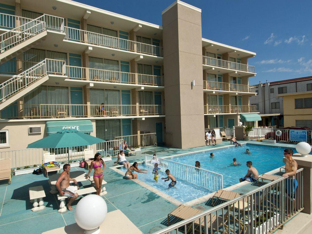 Aquarius Oceanfront Inn Wildwood Eksteriør bilde